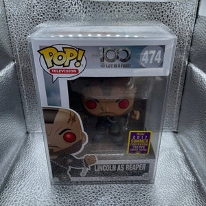 Funko POP! Television: The 100 - Lincoln As Reaper (2017 SDCC/ 750 PCS) #474 FRENLY BRICKS - Open 7 Days