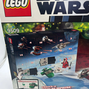 LEGO Star Wars: Star Wars Advent Calendar (9509) New SEALED FRENLY BRICKS - Open 7 Days