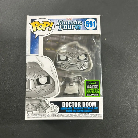 Pop Vinyl #491 Marvel Fantastic Four Doctor Doom FRENLY BRICKS - Open 7 Days