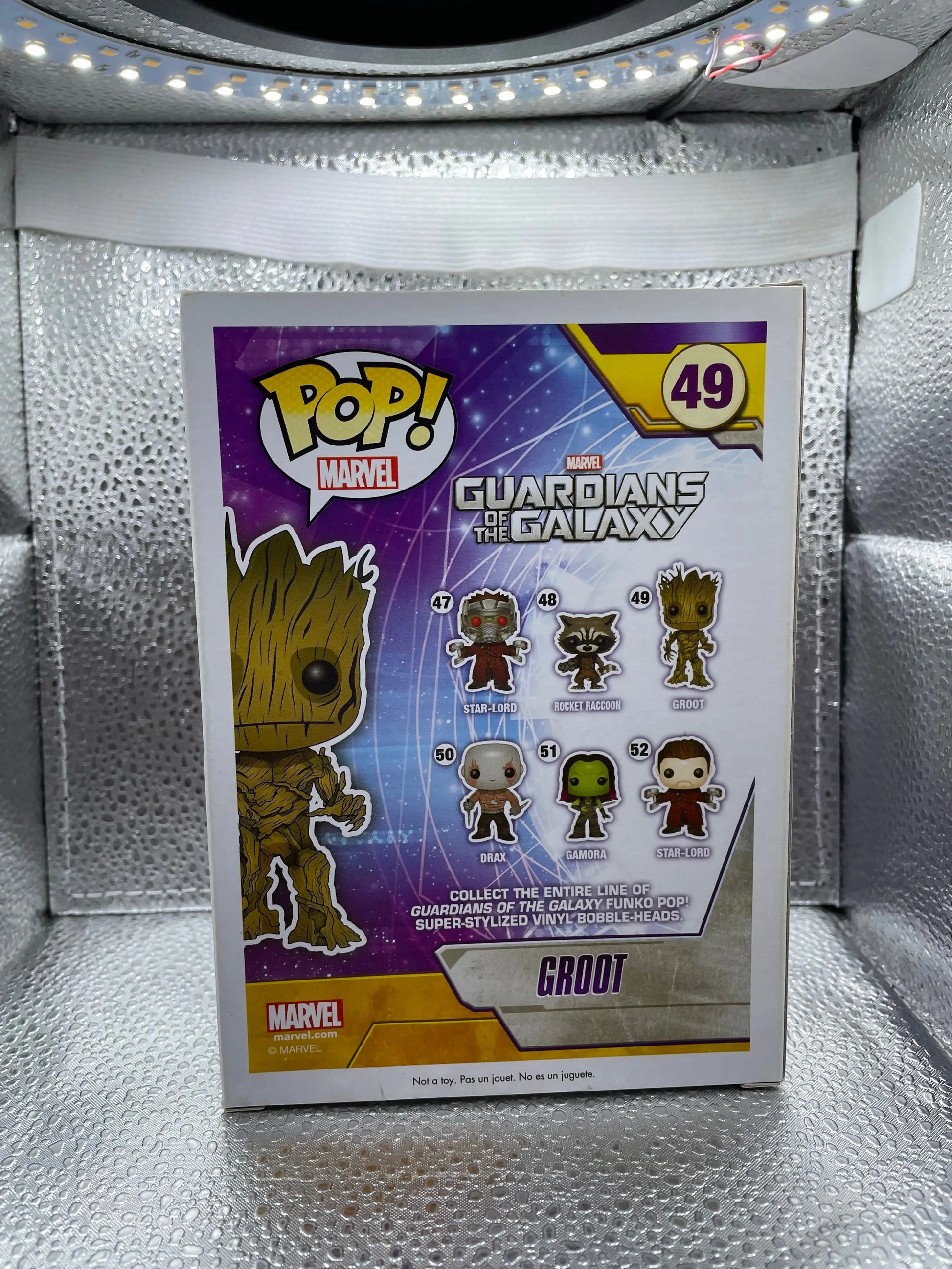 Funko Pop! Vinyl: Marvel - Groot - (Glow) - Loot Crate (LC) (Exclusive) #49 FRENLY BRICKS - Open 7 Days