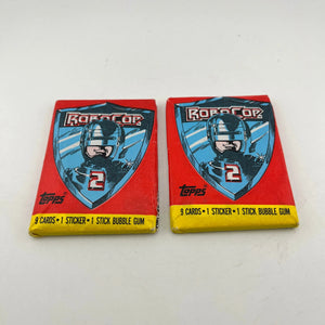 Deluxe Robocop 2 1990 Topps Collection - Cards + Packs - Sealed FRENLY BRICKS - Open 7 Days