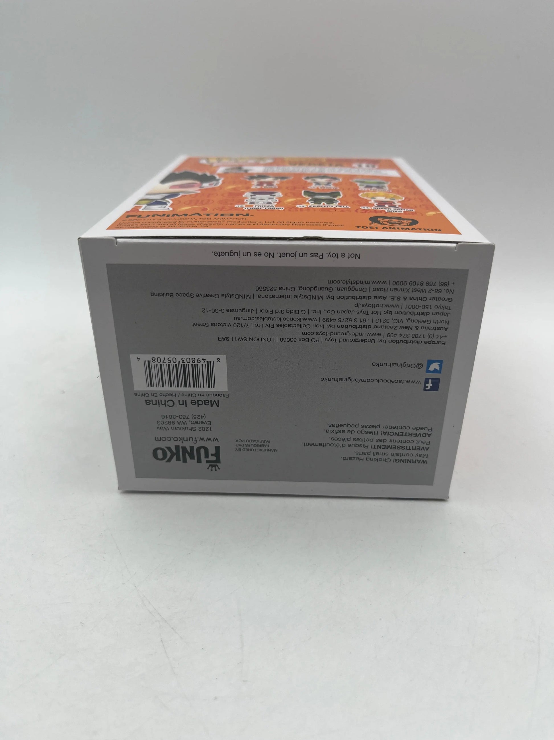 FUNKO POP! Dragon Ball Z Convention Exclusive Vegeta (Metallic) #10 FRENLY BRICKS - Open 7 Days