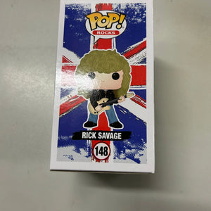 Pop Vinyl Rocks #148 Rick Savage FRENLY BRICKS - Open 7 Days