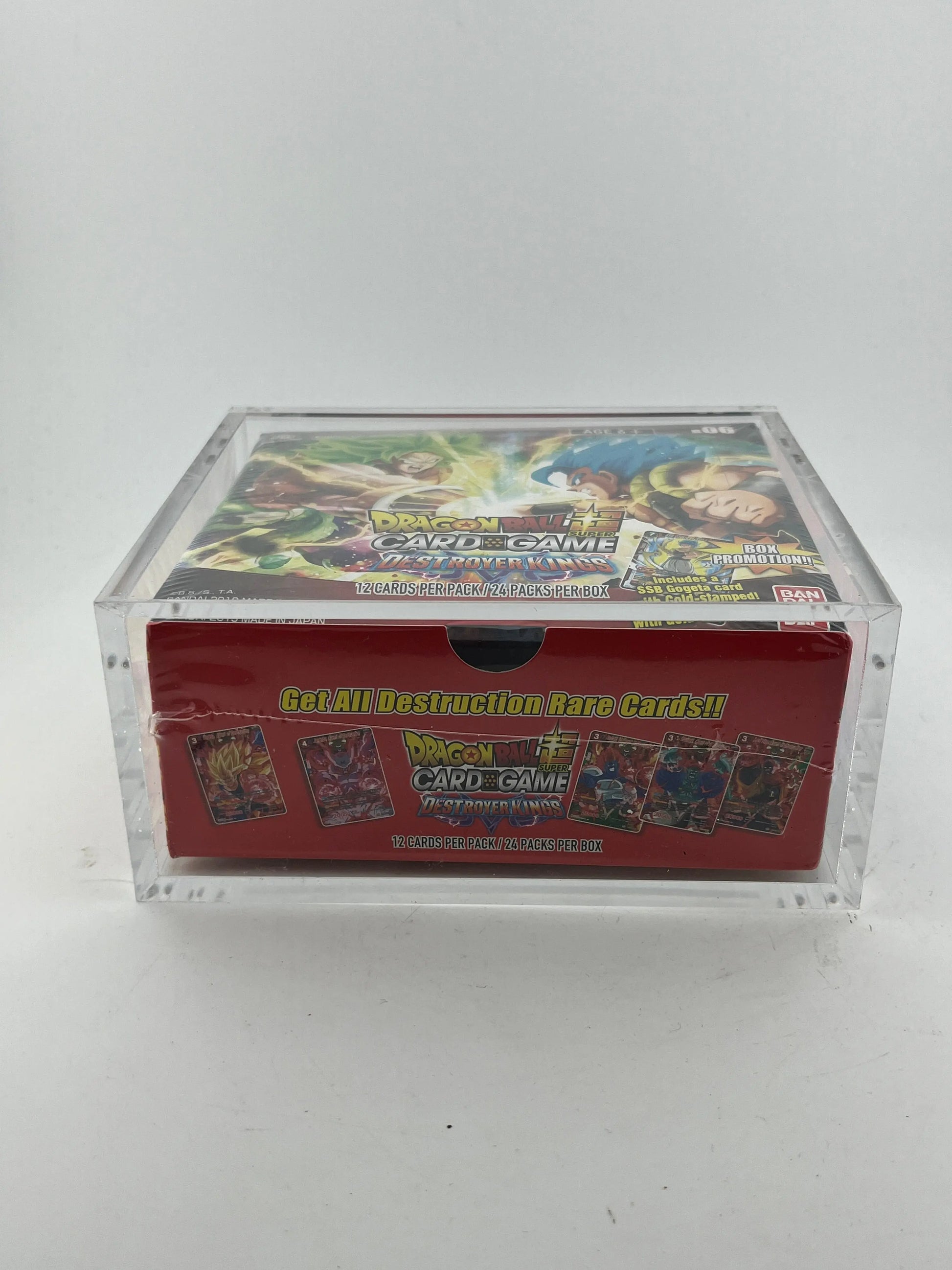 Dragonball Super Sealed Booster  Box - Acrylic Case B06 Destroyer Kings FRENLY BRICKS - Open 7 Days