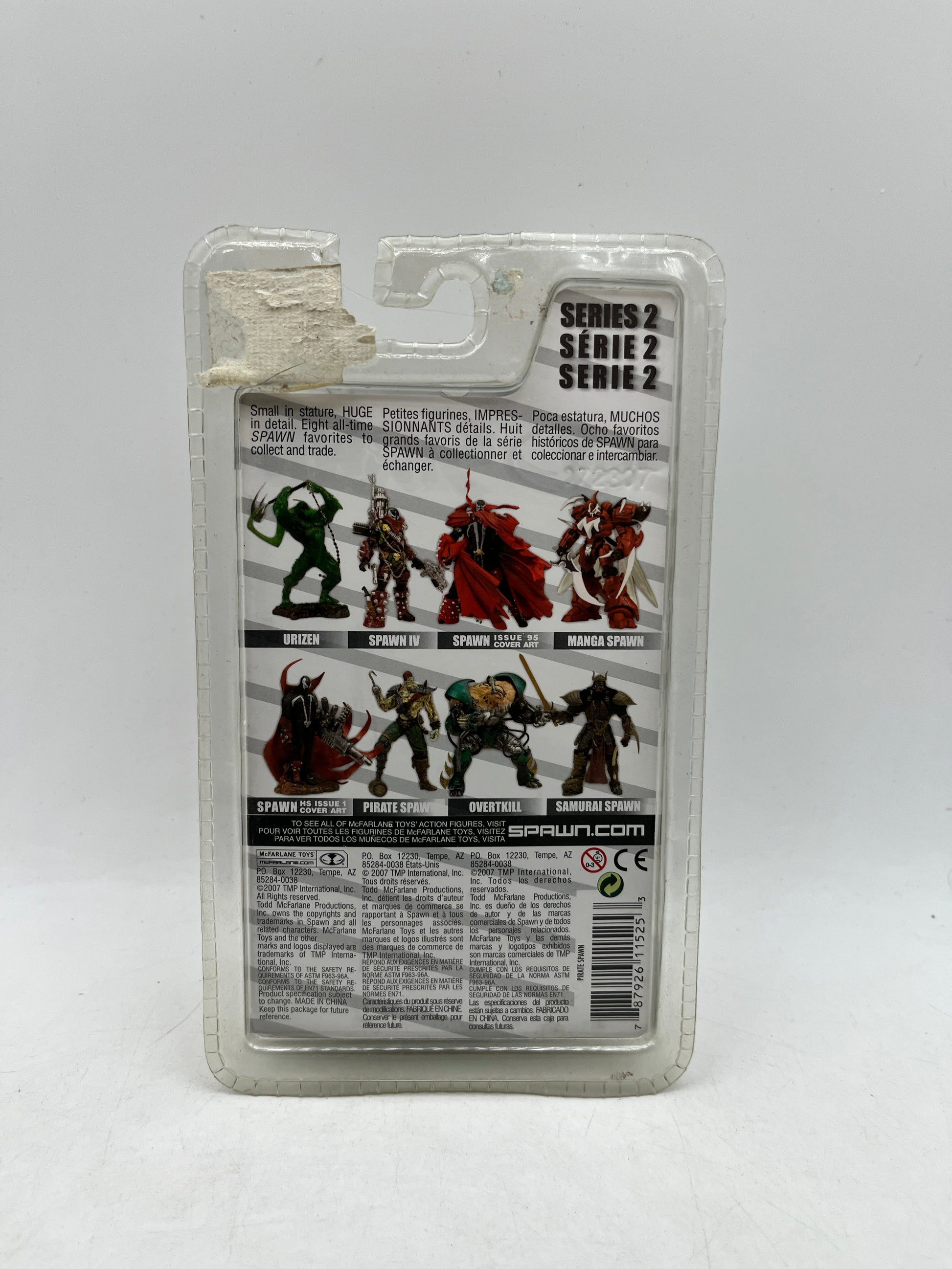 2007 McFarlane Toys Pirate Spawn Series 2 - 3" - Sealed FRENLY BRICKS - Open 7 Days