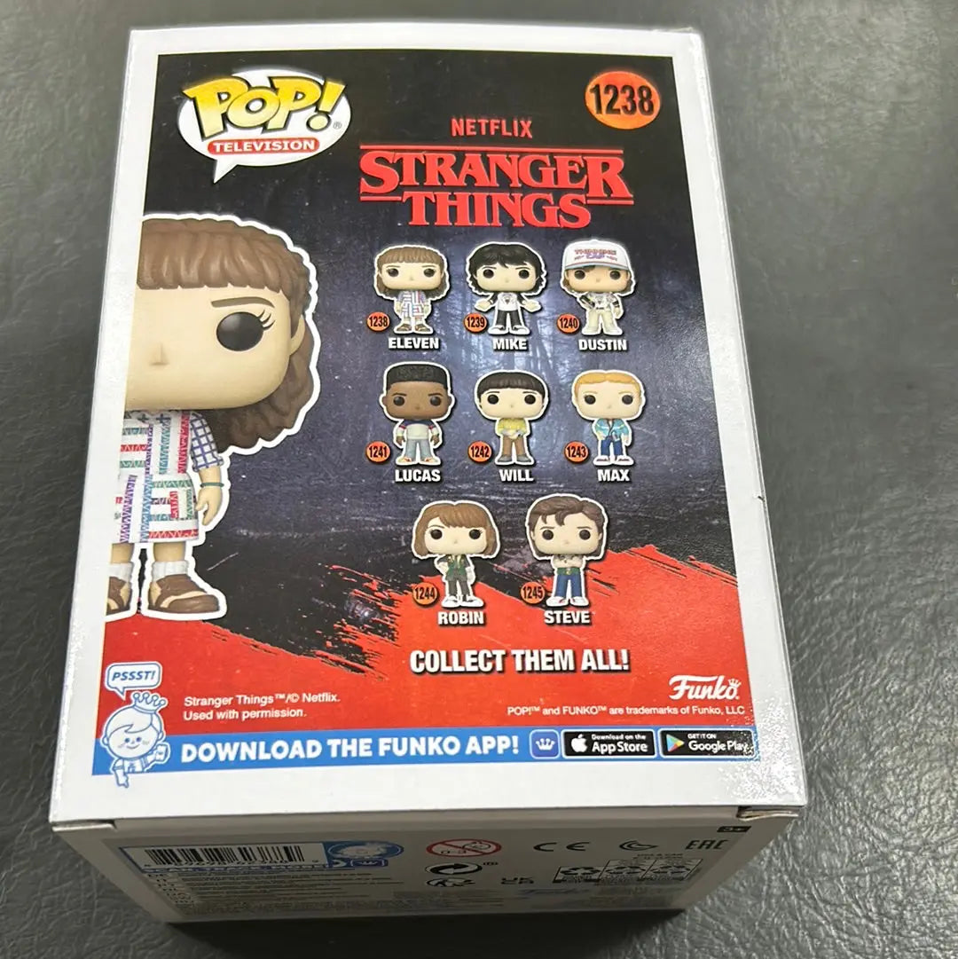 New Stranger Things Eleven Season 4 Pop! Vinyl #1238 FRENLY BRICKS - Open 7 Days