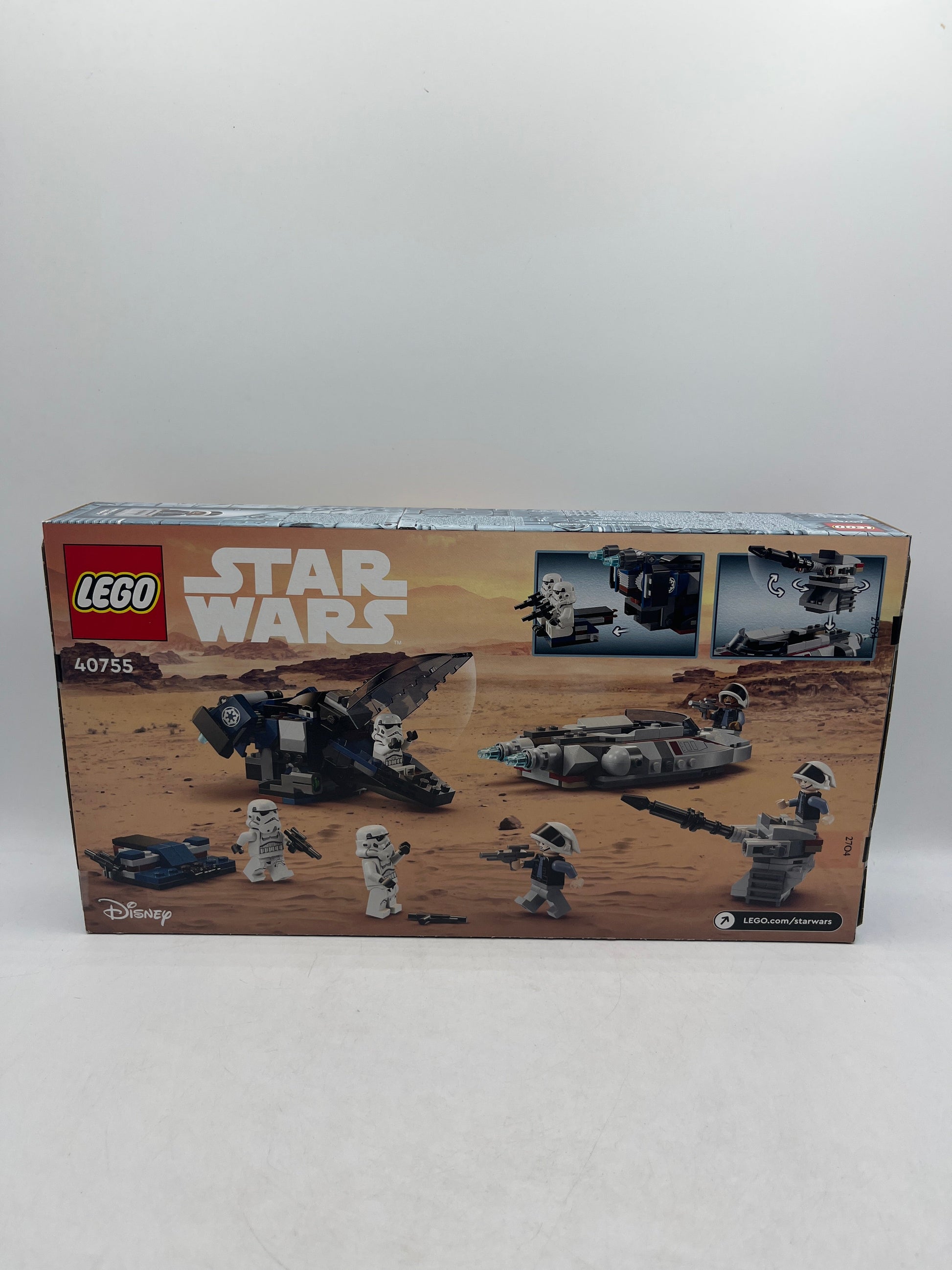 Lego Star Wars Imperial Dropship vs Rebel Scout Speeder 40755 FRENLY BRICKS - Open 7 Days