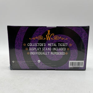 Willy Wonka & The Chocolate Factory - Golden Ticket Replica - Collectors Edition - Numbered FRENLY BRICKS - Open 7 Days