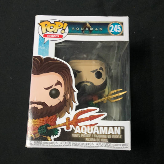 Funko Pop #245 Arthur Curry Aquaman FRENLY BRICKS - Open 7 Days