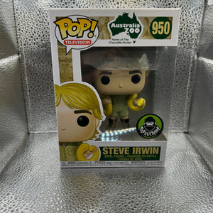 Funko POP Television - Australia Zoo - Steve Irwin #950 FRENLY BRICKS - Open 7 Days