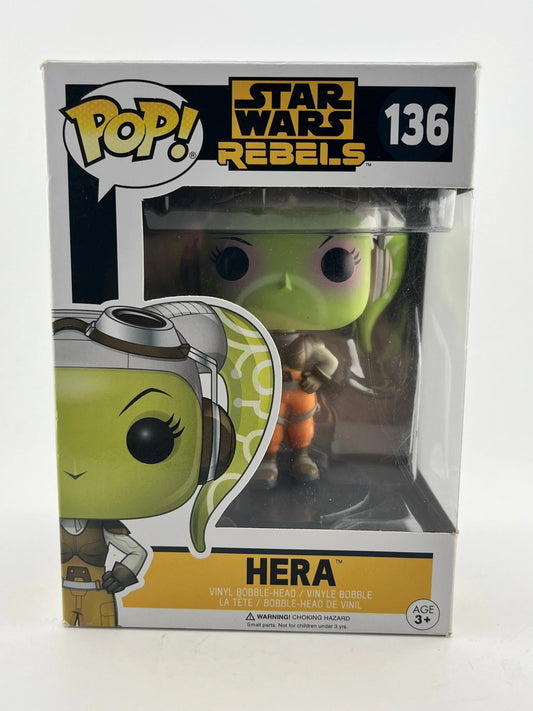 Funko POP! Star Wars Rebels - Hera #136 - Vinyl Collectable FRENLY BRICKS - Open 7 Days