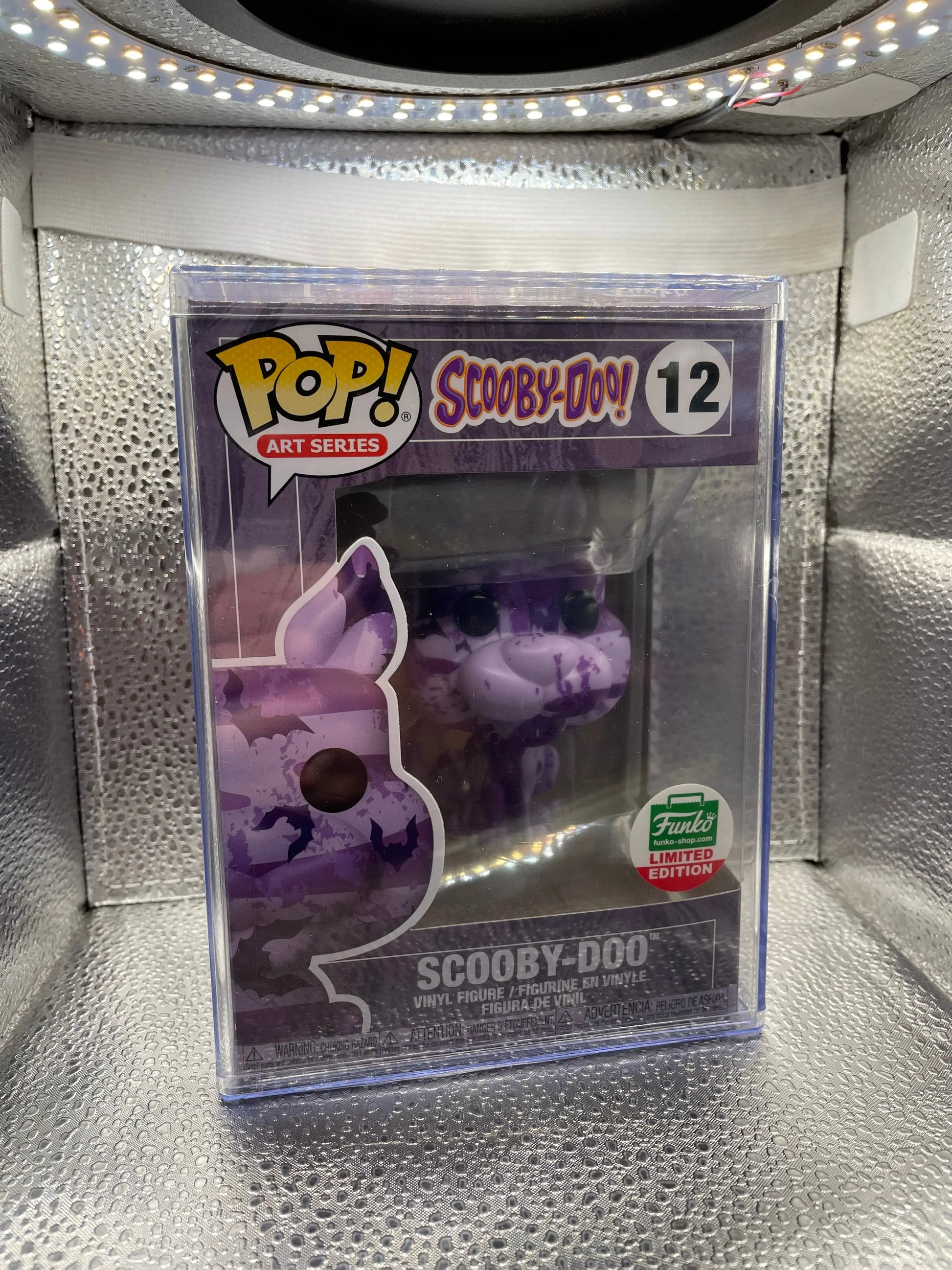 Scooby-Doo - Scooby Doo Purple Bats Artist Series Pop! Vinyl with Pop! Protector 12 FRENLY BRICKS - Open 7 Days