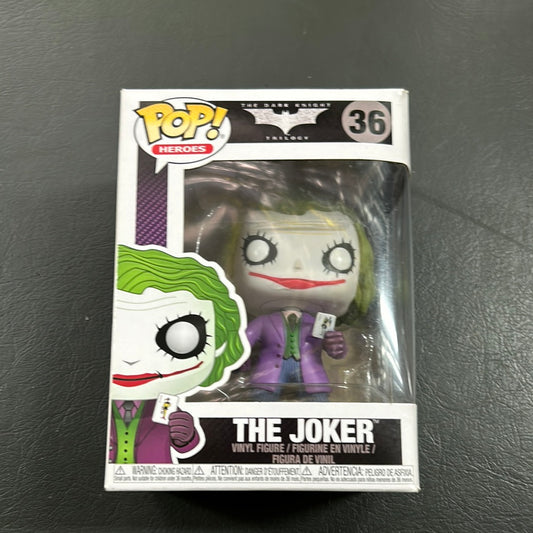 Pop Vinyl 36 The Joker FRENLY BRICKS - Open 7 Days