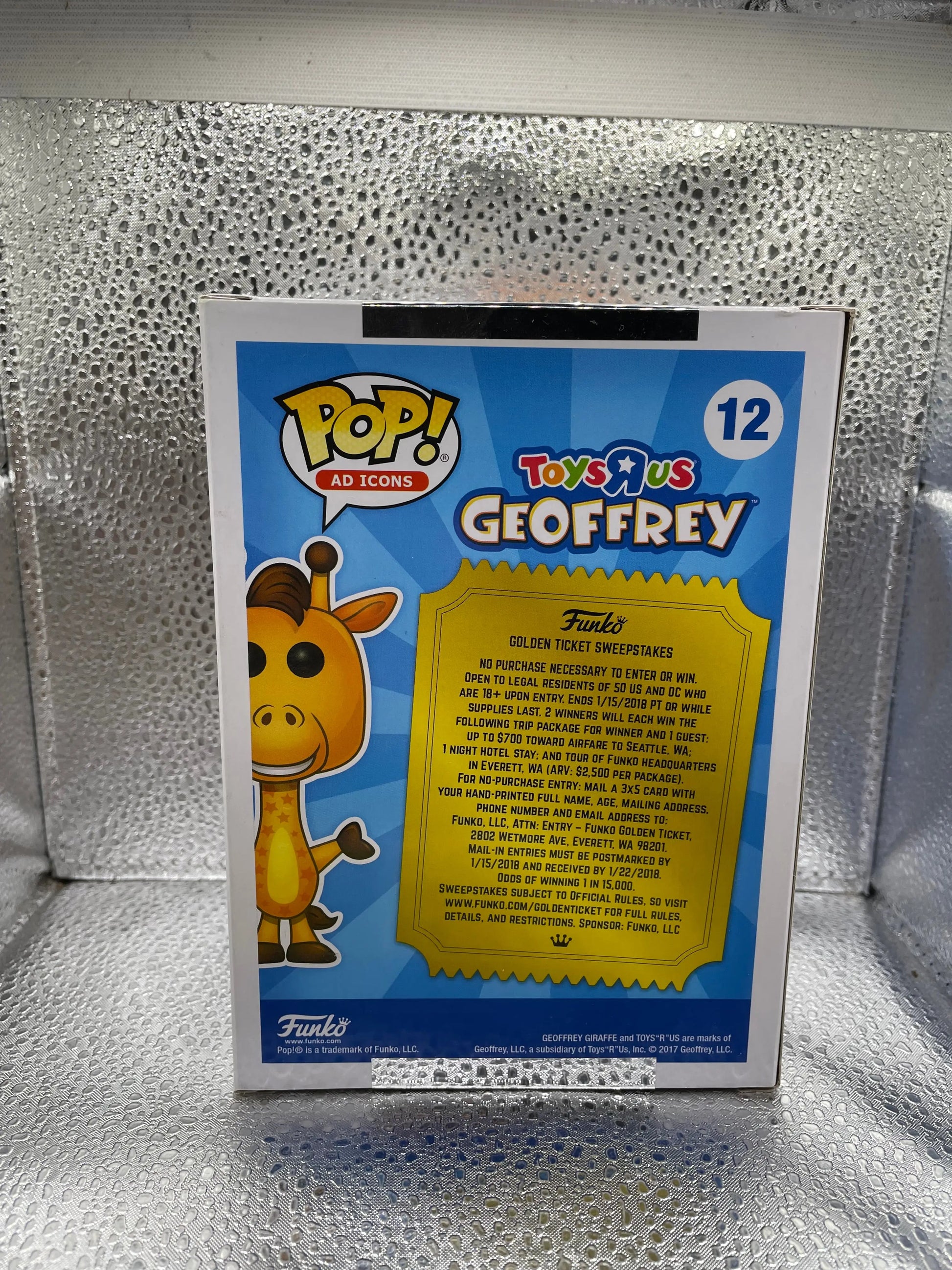 Funko Pop! Vinyl: Ad Icons - Geoffrey - Toys R Us (Exclusive) #12 FRENLY BRICKS - Open 7 Days