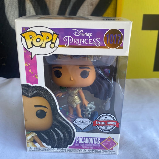 Funko POP! Pochahontas #1017 diamond collection FRENLY BRICKS - Open 7 Days