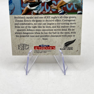 Zinzan Brooke - Supercharged - NZ Rugby Union - Card Crazy Authentics FRENLY BRICKS - Open 7 Days