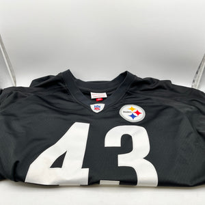 Mitchell & Ness - 2005 Throwbacks NFL Steelers Troy Polamalu Jersey - Size 48(L) FRENLY BRICKS - Open 7 Days