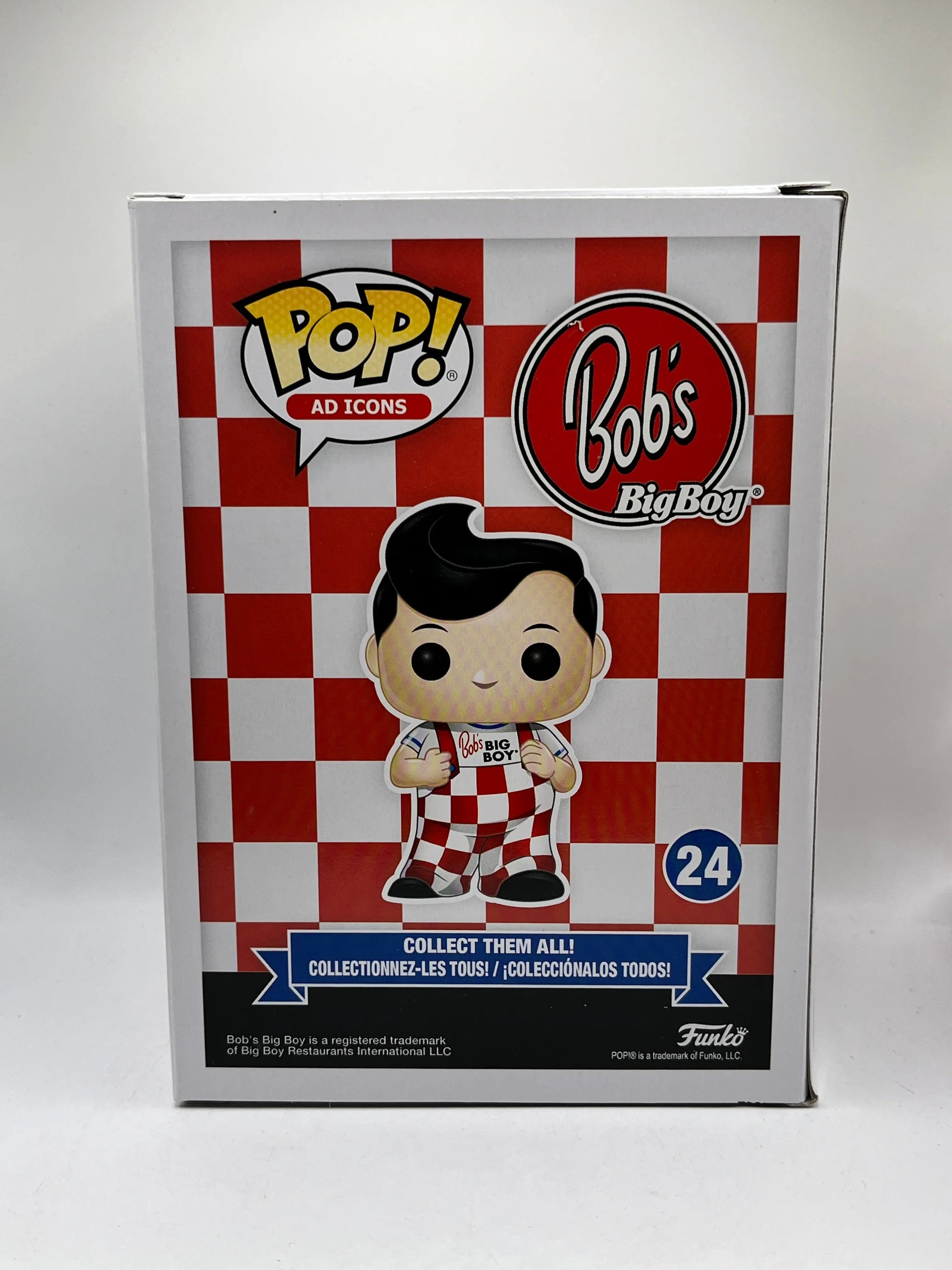 Funko POP! Ad Icons Bob’s Big Boy - Big Boy #24 - 20th Funniversary FRENLY BRICKS - Open 7 Days