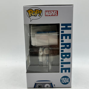Funko POP! Marvel Fantastic 4 Firs Steps - Herbie #1504 - 2025 Convention Limited Edition FRENLY BRICKS - Open 7 Days