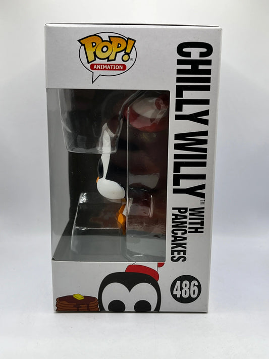 Funko POP! Animation Chilly Willy - Chilly Willy With Pancakes #486 - Vinyl Collectable FRENLY BRICKS - Open 7 Days