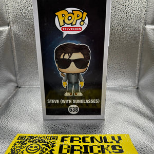 Pop Vinyl Tv Stranger Things Steve (With Sunglasses) Hot Topic Exclusive FRENLY BRICKS - Open 7 Days