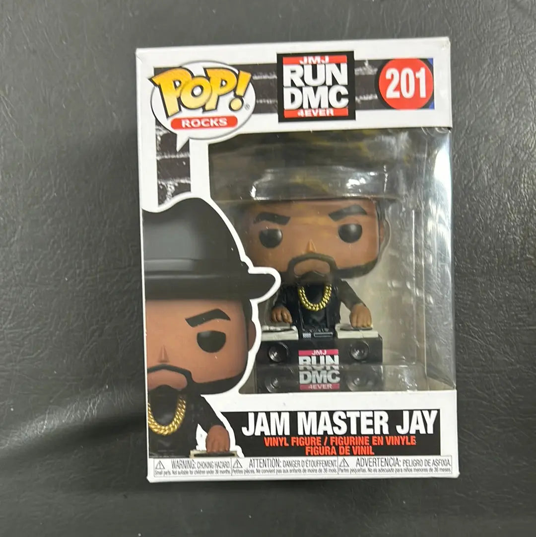 Pop Vinyl Rocks 201 Jam Master Jay FRENLY BRICKS - Open 7 Days