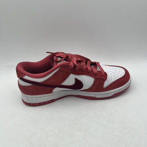 Nike Dunk Low Valentine's Day - Red White Sneakers (FQ7056 100) - Size UK5.5 - Used FRENLY BRICKS - Open 7 Days