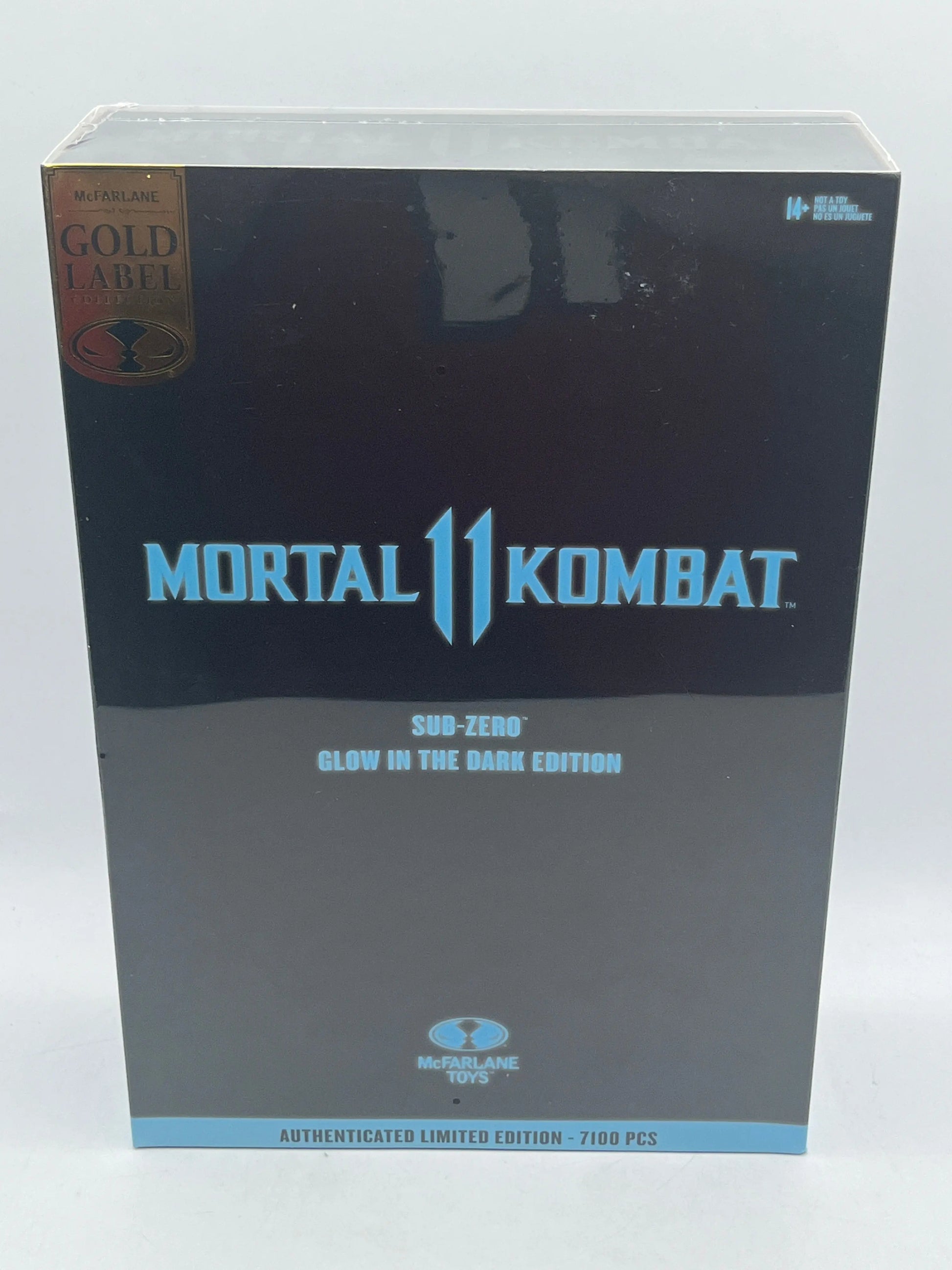 McFarlane Toys Mortal Kombat Sub Zero GITD LE Gold Label Brand NEW Sealed FRENLY BRICKS - Open 7 Days