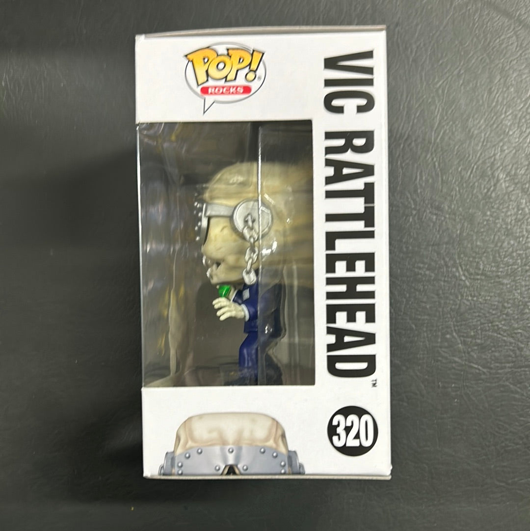 Megadeth - Vic Rattlehead #320 Pop! Vinyl FRENLY BRICKS - Open 7 Days