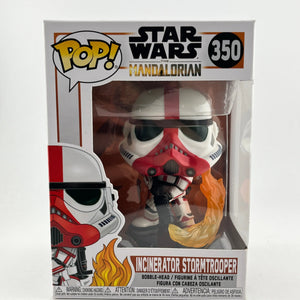 Funko POP! The Mandalorin- Incinerator Stormtrooper #350 - Vinyl Collectable FRENLY BRICKS - Open 7 Days