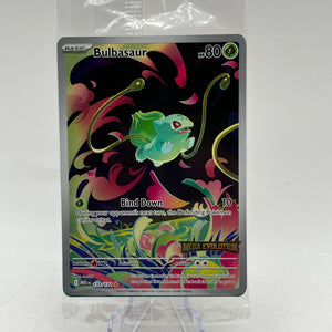 Bulbasaur 133/132 Sealed And Stamped Mega Evolution Pokémon Card - Single FRENLY BRICKS - Open 7 Days