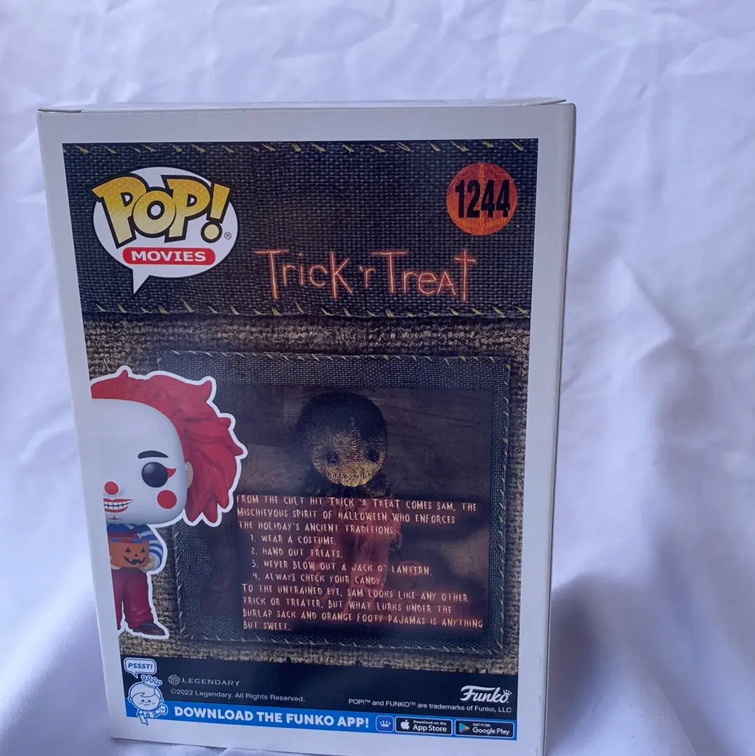 Funko Pop #1244 Chuckles Trick r' Treat Horror - FRENLY BRICKS - Open 7 Days