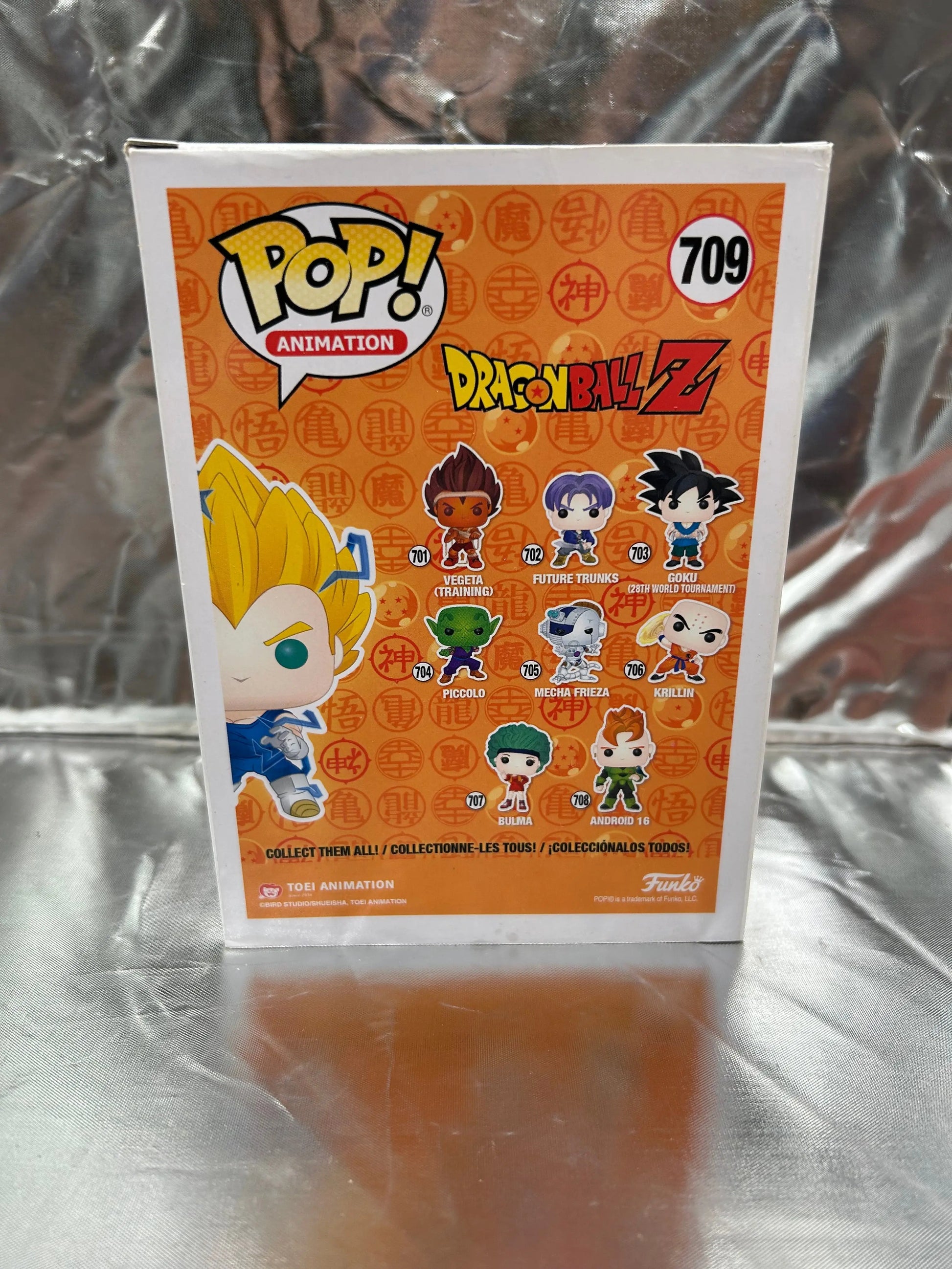 Funko POP Animation - Dragon Ball Z - Super Saiyan 2 Vegeta FRENLY BRICKS - Open 7 Days