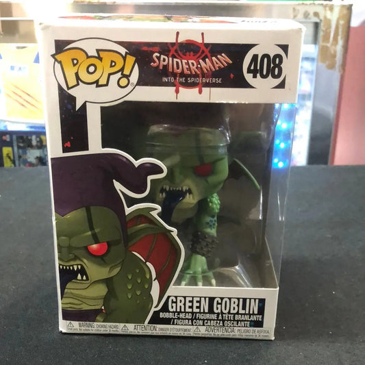 Funko Pop! Vinyl: Marvel - Green Goblin (Into the Spider-Verse) #408 FRENLY BRICKS - Open 7 Days