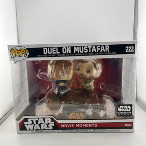 Funko POP! Star Wars Movie Moments - Duel On Mustafar #222 - Exclusive FRENLY BRICKS - Open 7 Days