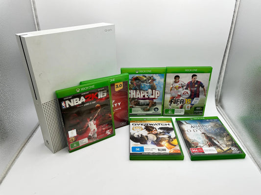 Xbox One Console Tested + Mixed Games Untested Lot (No Cables) FRENLY BRICKS - Open 7 Days