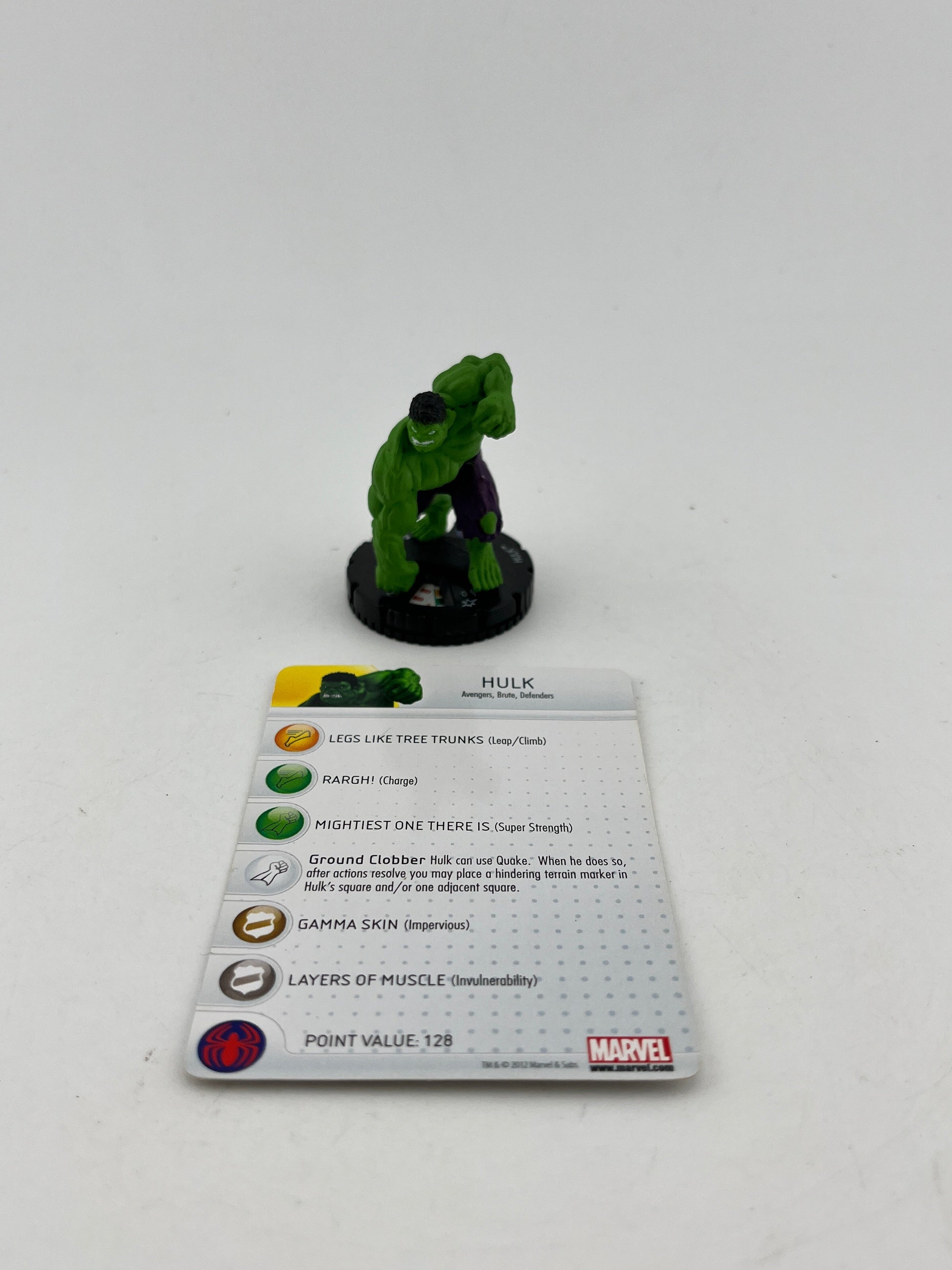 Heroclix Marvel - Hulk #207 - Common - Card Included FRENLY BRICKS - Open 7 Days