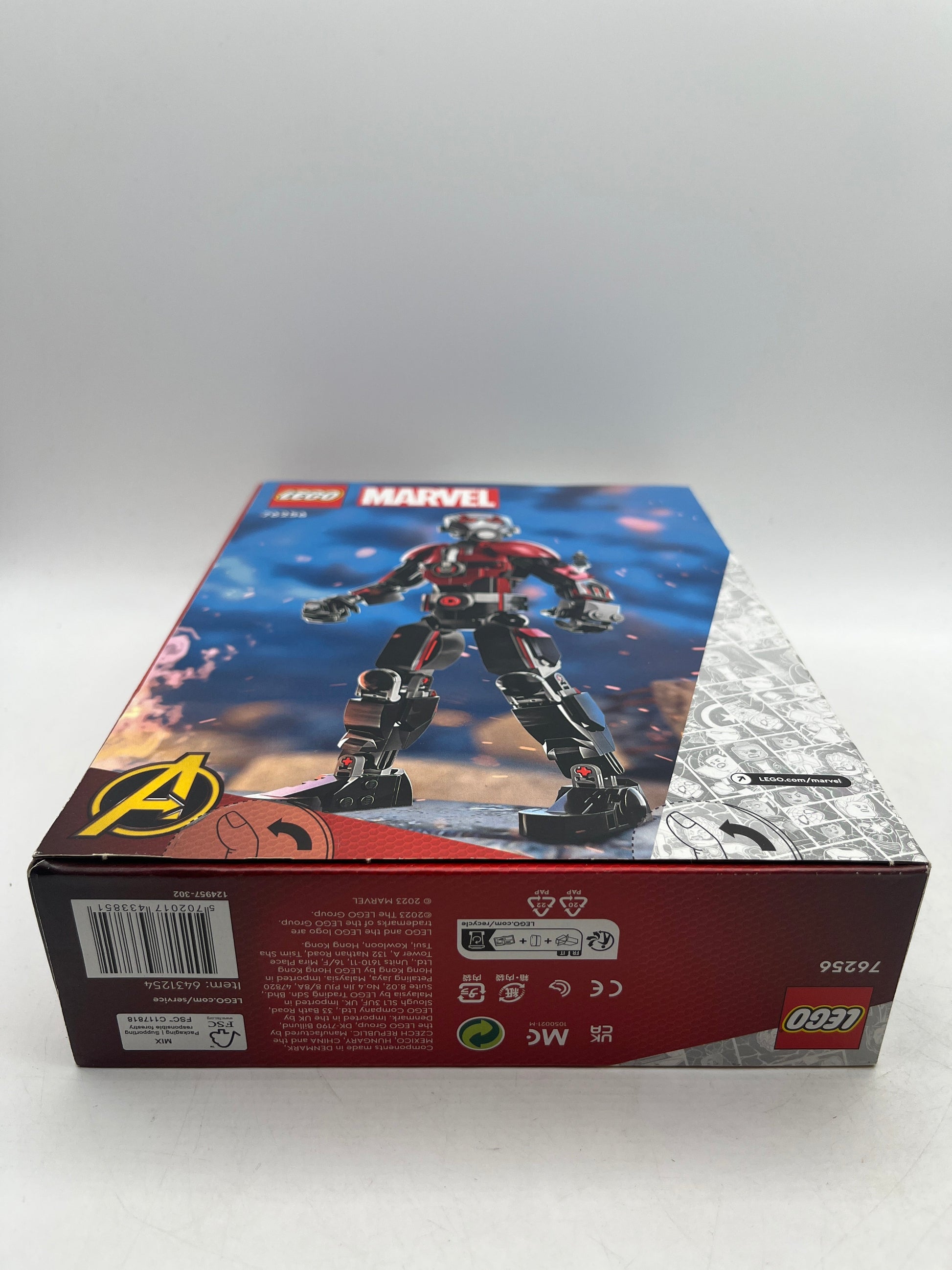 LEGO Marvel 76256 Ant-Man Construction Figure FRENLY BRICKS - Open 7 Days