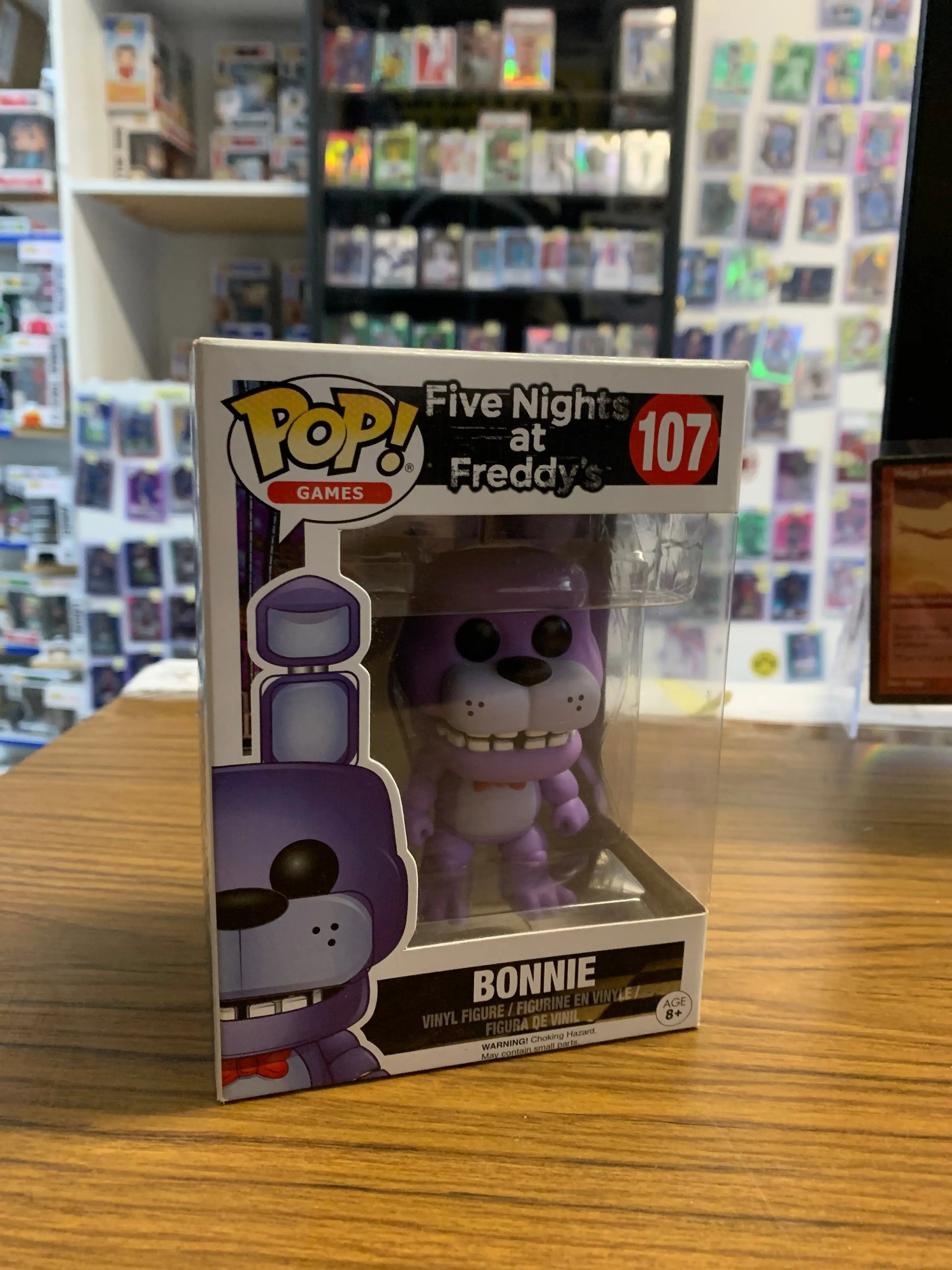 Funko Pop Vinyl Bonnie #107 Five Nights at Freddy's FRENLY BRICKS - Open 7 Days