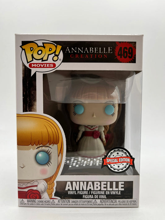 Funko POP! Movies Annabelle Creation - Annabelle #469 Special Edition FRENLY BRICKS - Open 7 Days