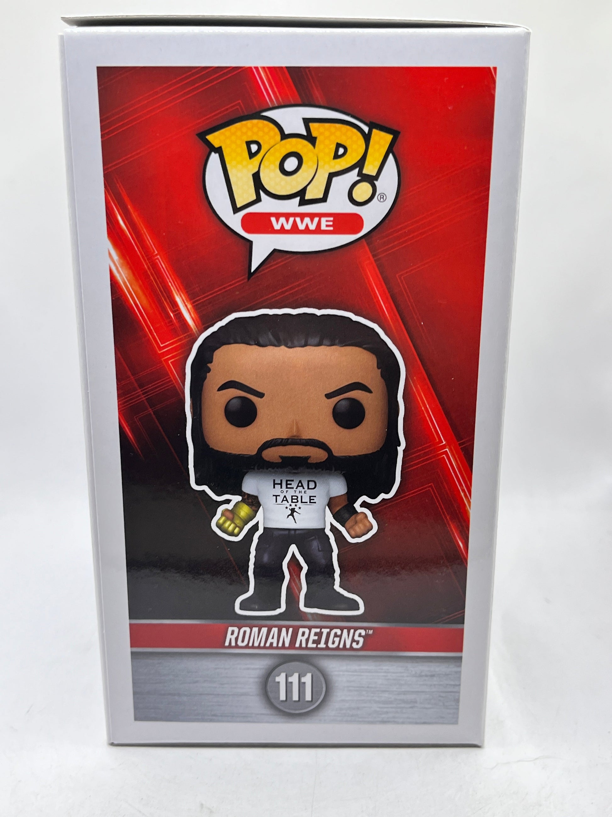 Funko Pop! WWE #111 Roman Reigns - Exclusive Head of the Table FRENLY BRICKS - Open 7 Days