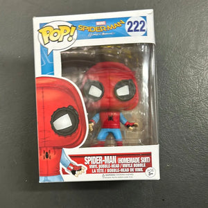 Funko Pop! Vinyl: Marvel - Spider-Man - (Homemade Suit) #222 FRENLY BRICKS - Open 7 Days