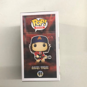 Funko POP #91 Angus Young (Red Jacket) ACDC Rare - Exclusive FRENLY BRICKS - Open 7 Days