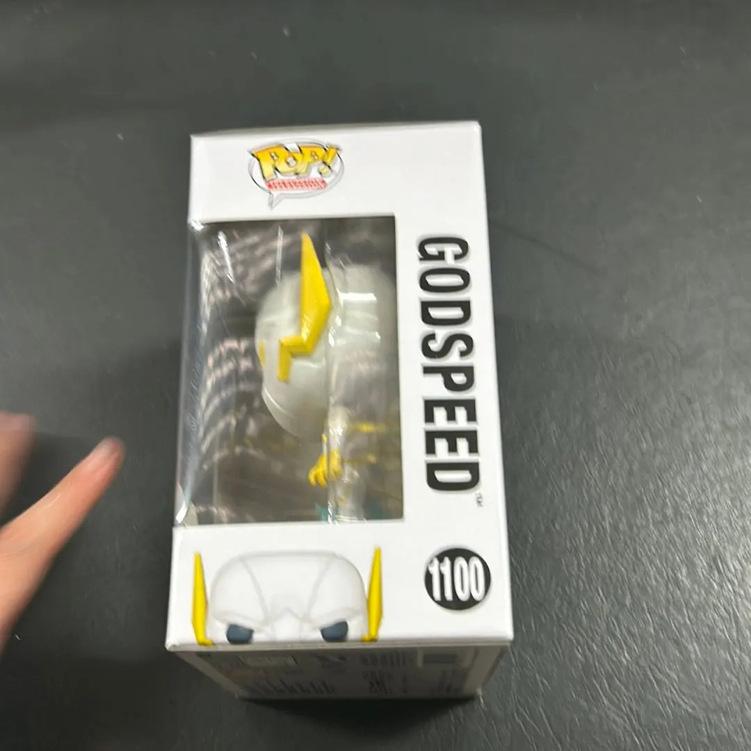 Funko POP! Television The Flash Godspeed #1100 [Glows in the Dark] Exclusive FRENLY BRICKS - Open 7 Days