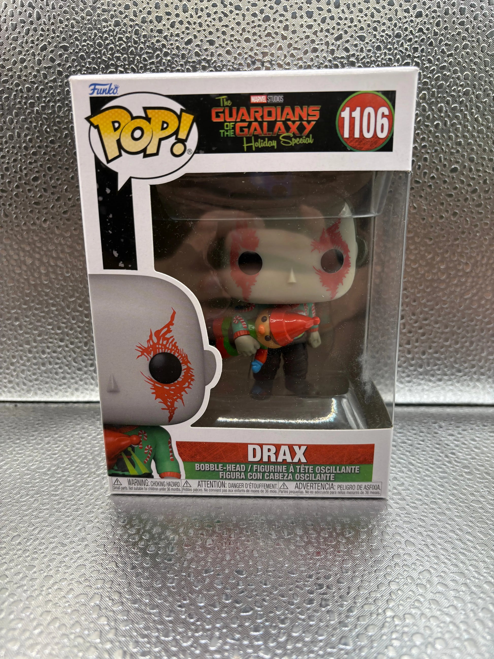 Funko Pop Vinyl #1106 Marvel Drax FRENLY BRICKS - Open 7 Days