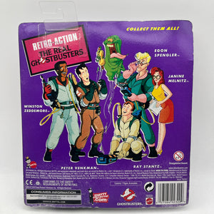 Retro- Action The Real Ghostbusters - Ray Stantz - Mattel - Sealed FRENLY BRICKS - Open 7 Days