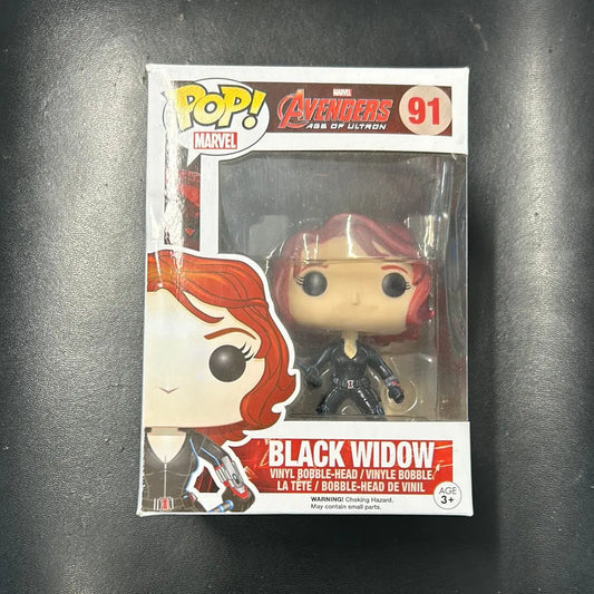 Pop Vinyl Marvel #91 Black Widow FRENLY BRICKS - Open 7 Days