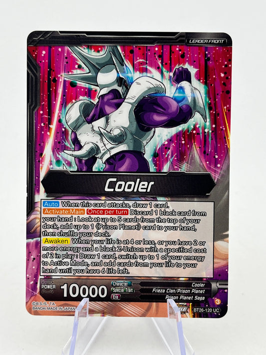 Dragon Ball - Golden Cooler, Dimension-Transcending Growth - BT26-120 - Single FRENLY BRICKS - Open 7 Days