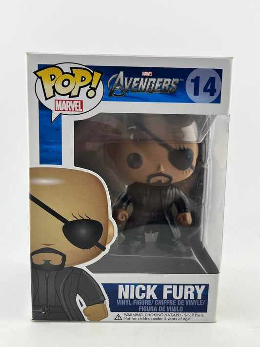 Funko POP! Marvel Avengers - Nick Fury #14 - Vinyl Collectable FRENLY BRICKS - Open 7 Days