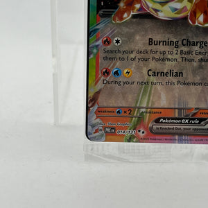 Pokémon Flareon EX 014/131 - Prismatic Evolution Scarlet & Violet FRENLY BRICKS - Open 7 Days